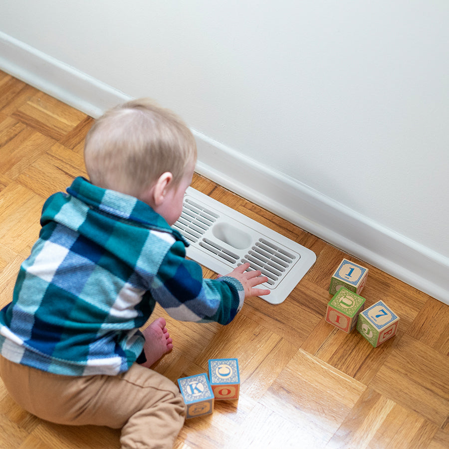 EverVent floor register perfect for nurseries