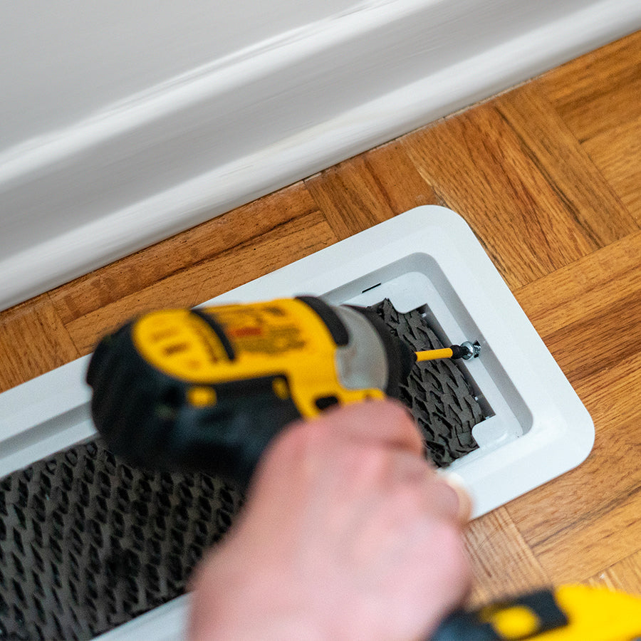 permanently attach EverVent to the floor for childproofing